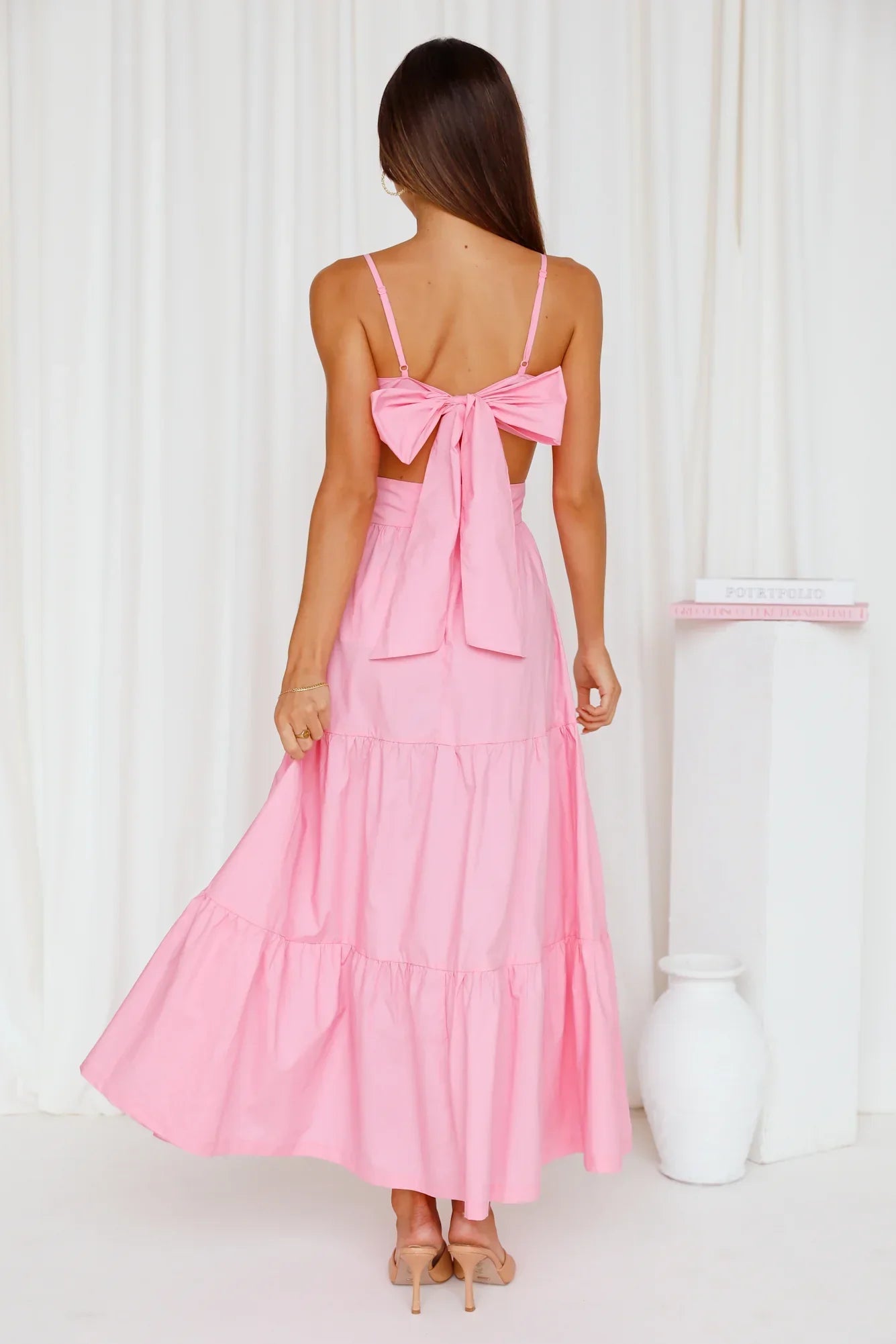 Need To Know Now Maxi Dress Pink