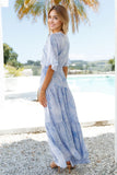 Savage Love Maxi Dress Blue