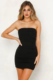 Caught In Suncity Dress Black