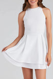 Classic Beauty Layered Skater Dress