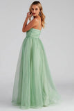 Larissa Formal Tulle Glitter Ballgown