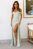 Blushing Cinderella Maxi Dress Sage