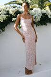 After Dusk Maxi Dress Pink