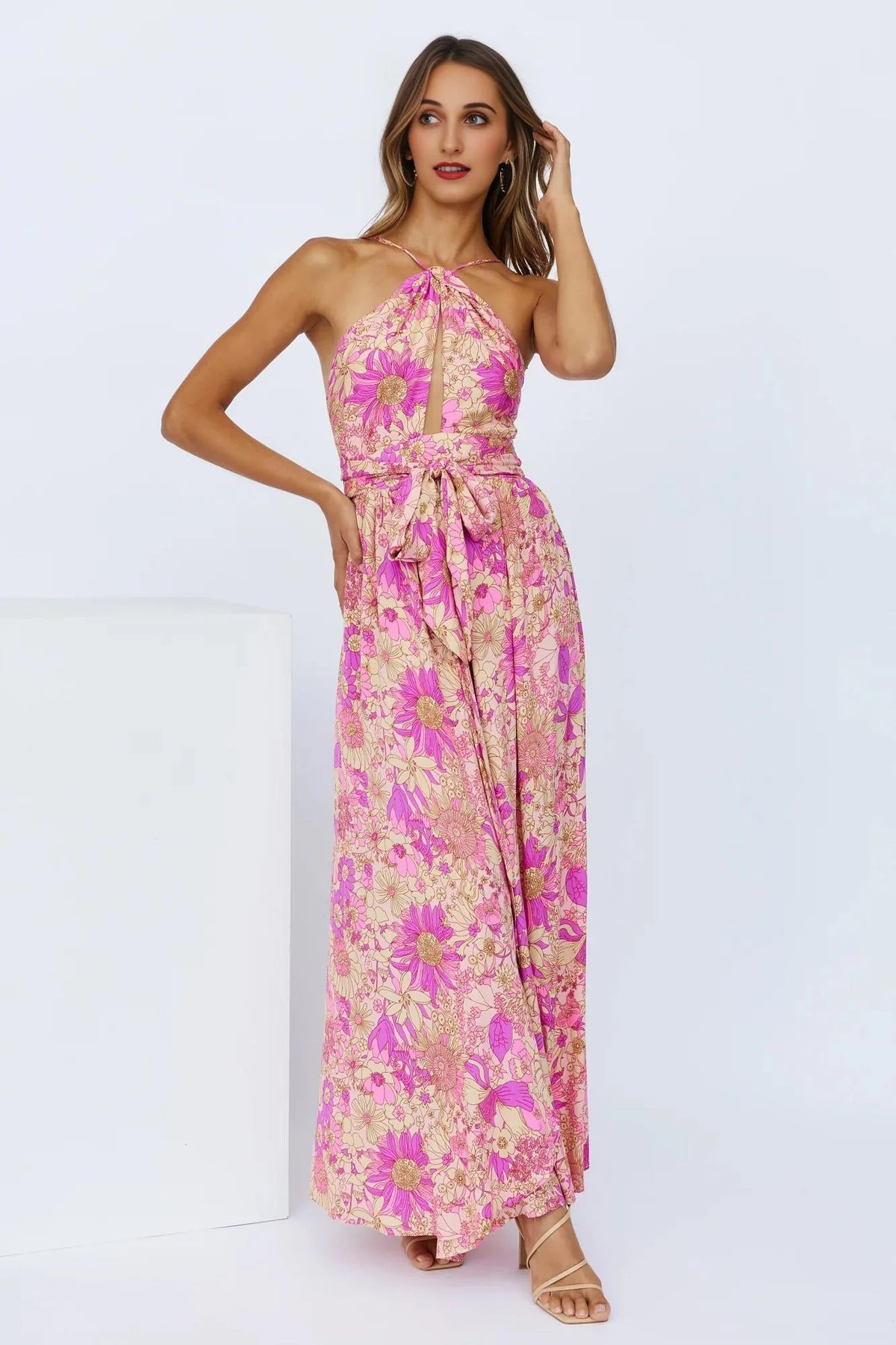 Stunning By Maxi Dress Purple