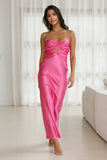 The Fun Girlie Maxi Dress Hot Pink