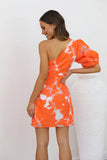 Seeing Colors Mini Dress  Orange