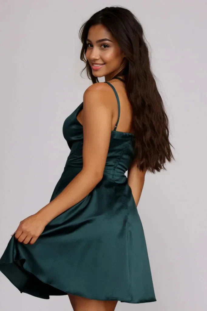 Satin Party Dress