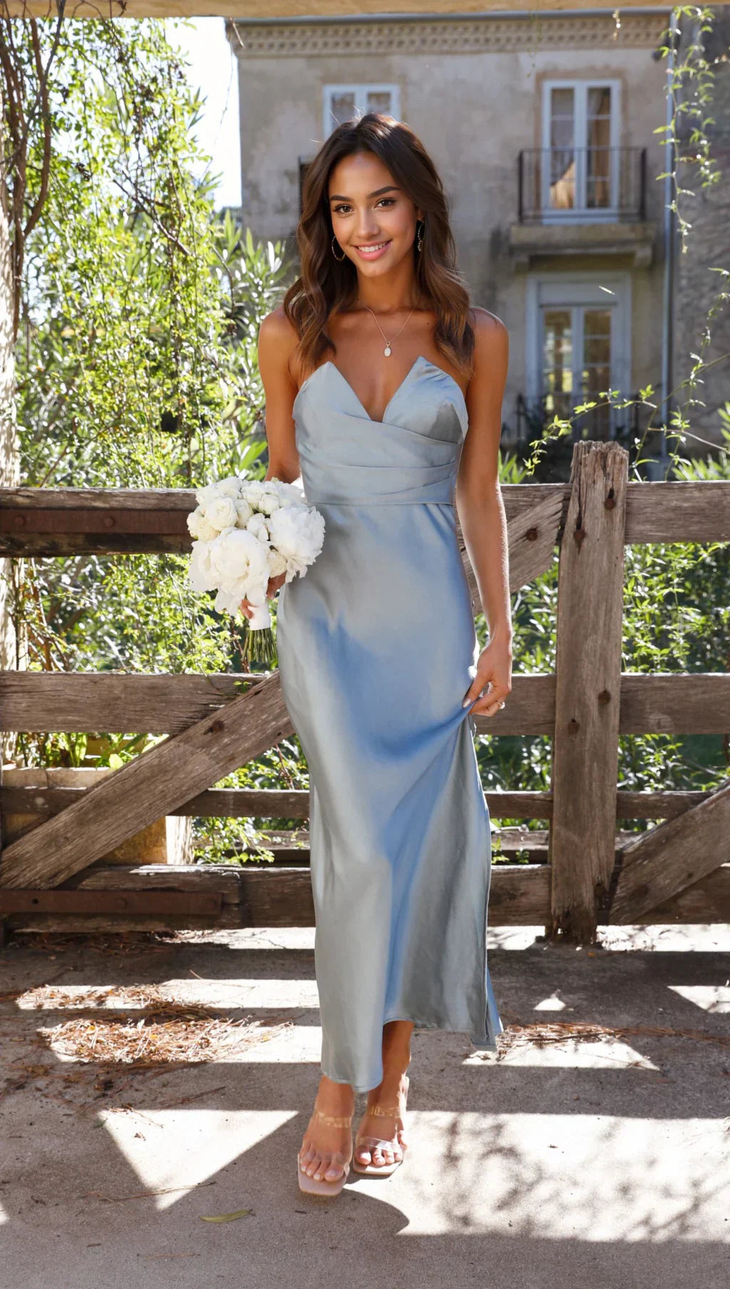 Valerie Maxi Dress - Blue