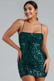 Live It Up Sequin Mini Dress