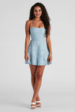 Zoey Sleeveless Chiffon Party Dress