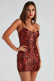 Jazmine Sequin Bustier Party Dress