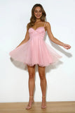 Princess Mood Mini Dress Pink