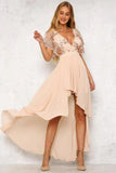 Close To The Edge Maxi Dress Rose Gold