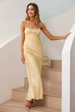 Traveling To Places Maxi Dress Yellow