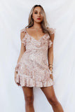 Dazzling Star Dress Rose Gold Sequins