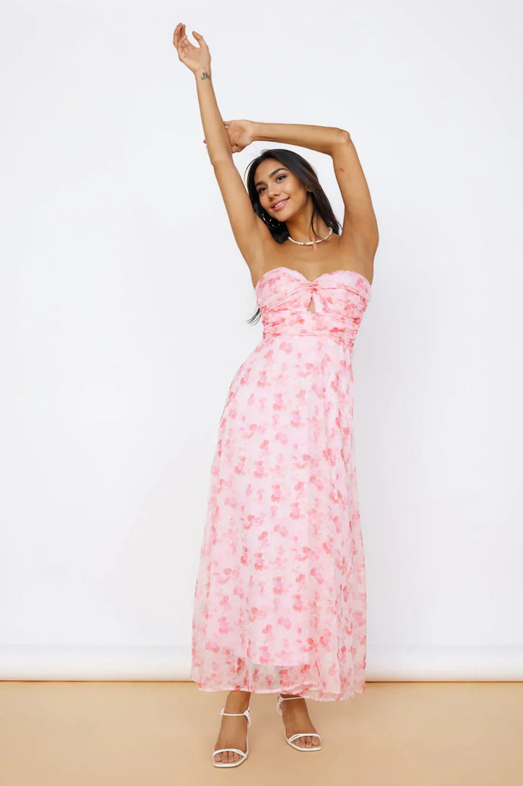 Perfect Moments Maxi Dress Pink