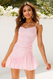 KINSLEYSTORE - Had Your Fair Share Dress Candy Pink