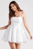 Joanna Sequin Lace Party Dress