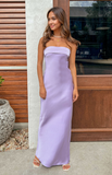 Maiah Lilac Maxi Dress